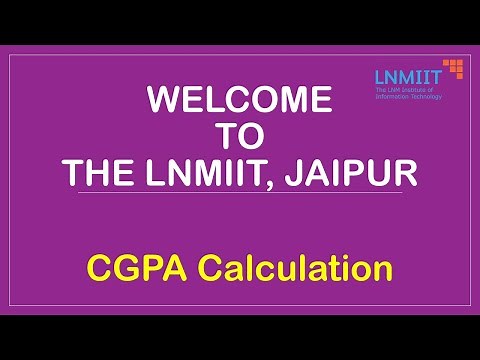 How to Calculate the CGPA