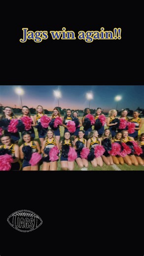 Lets go jags💙❤️💛!!! #cheer #jaguars #pjp #win #pink