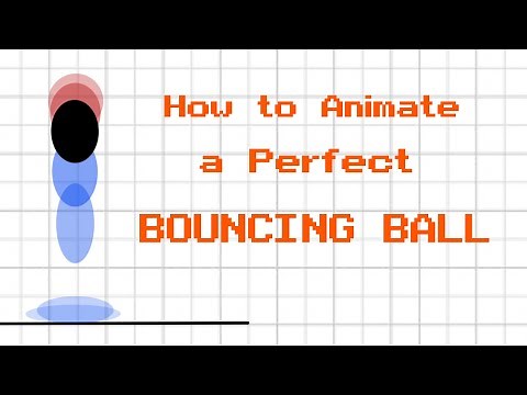How to Animate a Perfect BOUNCING BALL