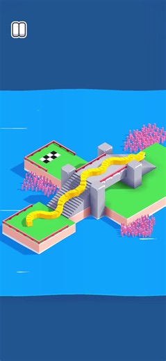 Snek Left Level 24 Walkthrough (Overpass Solution!) 🐍🧩