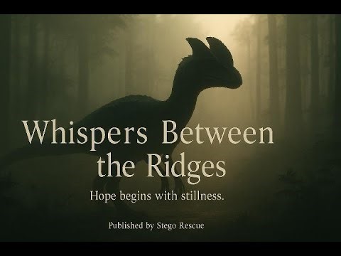 Whispers Between the Ridges ｜Mysterious Dilophosaurus Song｜AI Music Video #Dilophosaurus