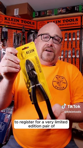 Throwback limited-edition pliers. Available at your local supply house.