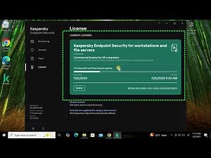16. License Activation on Endpoint ( Locally / Manually) #kaspersky #license