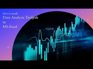 Data Analysis Toolpak