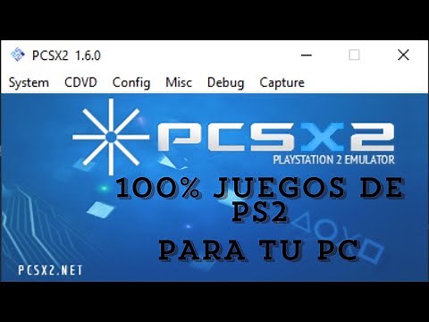 DESCARGAR E INSTALAR emulador PCSX2 para jugar videojuegos de PlayStation 2 para tu PC