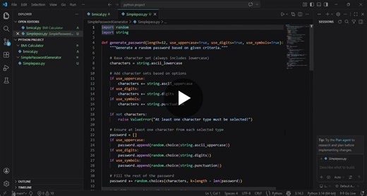#oasisinfobyte #python #oasisinfobyte #internship #programming #pythonprojects #coding #learningjourney | Kathirvel Jayavel