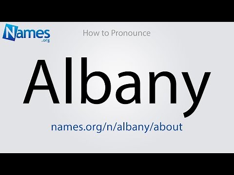 How to Pronounce Albany
