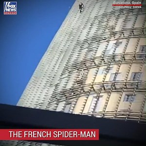 Astonishing video shows a world famous free-climber, dubbed "the French Spider-man" scaling a 475-foot skyscraper. According to a news report, the climb was to urge world governments to "be responsible in the face of the coronavirus epidemic.“ | Fox News
