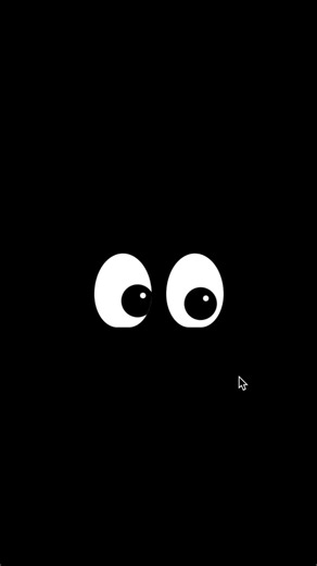 Eye Cursor using HTML, CSS & JavaScript #coding #programming #viral #fyp #foryou #javascript #css