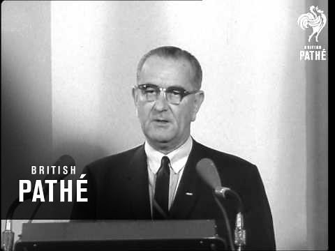 President Johnson Speaks On Vietnam Crisis (1964)