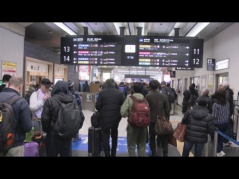 "I was surprised when I saw that," "I'll just give up." Plastic sheeting on overhead wires on the...