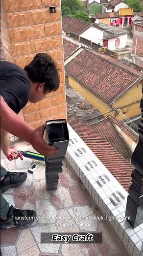 Aluminum Balcony Railing Installation