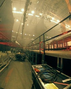 Hamburg: Setting up tonight‘s concert. #schiller #live2019 | Schiller