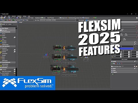 FlexSim 2025: New Features