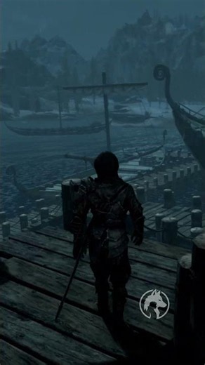 Skyrim — Night at the Docks | No Commentary