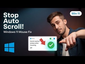 Fix Auto Scroll Down Issue in Windows 11