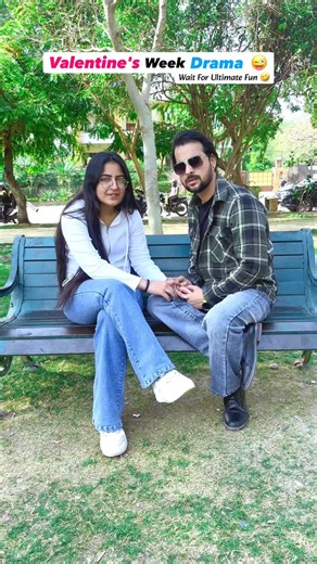 Aditya on Instagram: "Valentine's week drama 😜 tag kardo or maze lo apne valentine se 😂 . . . • Ex Parade • Girlfriend Exes • Valentine’s Ex Attack • Too Many Exes • Ex Invasion Funny • ExParadeChaos • FourExesProblem • ValentinesExDisaster • ExesGoneWild • MyGFExArmy 😂 . Valentine week drama . Funny valentine week videos . Comedy videos I have made a reel where my girlfriend and I are sitting in the park when her ex shows up and claps. We think it’s no big deal. Then another ex appears and w