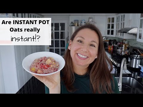 Steel Cut Oats in the INSTANT POT // Whole Food Plant Based Breakfast!