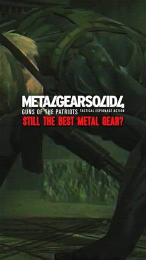 Metal Gear Solid 4 vs Every Other Game #metalgearsolid #ranking