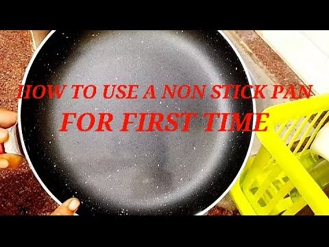 How to use A Non-Stick Cookware for the First time | Seasoning A Non- stick Pan | Hunger Family ||