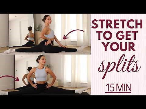 SPLIT STRETCH ROUTINE TO GET FLEXIBLE LEGS | Do This Everyday to Get Your SPLITS!