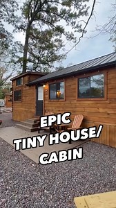 4.9K views · 73 reactions | This cabin/tiny home is built by Zook Cabins! This prefab house has all the rustic “cozy” vibes! WATCH THE FULL tiny house TOUR ON THE CHANNEL FOR ALL THE INFO AND PRICING, link in first coment | mobilehomesby.georgia | Facebook
