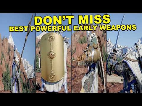 Crimson Desert - DON'T MISS This Best Powerful Early Weapons (Drill, Katana etc)