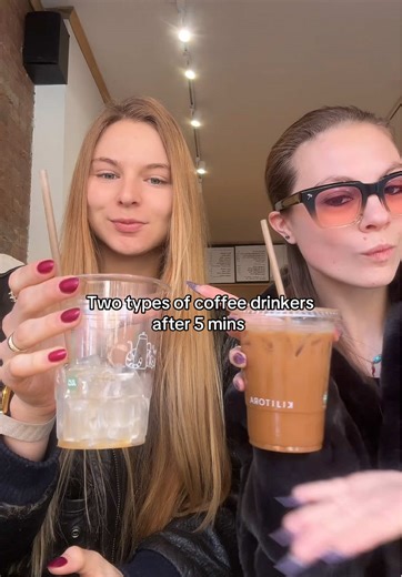 GULP vs sip which one are you #coffee #coffeeaddiction #nyceats