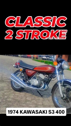 1.2K views · 1.1K reactions | 1974 KAWASAKI S3 400 #kawasaki #s3 #h1 #h2 #2stroke #twostroke #motorcycle #classicmotorcycle #vintagemotorcycle | Pete's Classic Cycle | Facebook