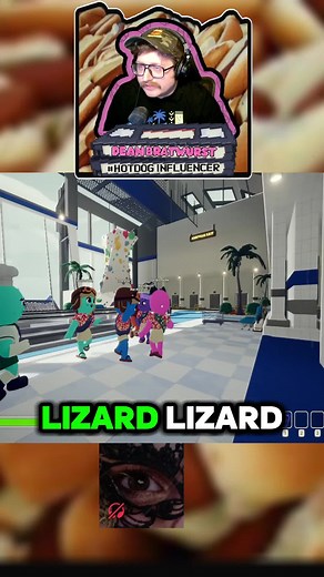 Lizard #peak #twitchstreamer #lizard #funny