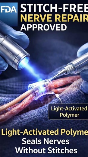 Stitch-Free Nerve Repair: A New Era in Microsurgery #medicine #neuroscience