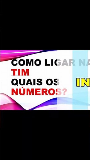 como ligar na tim - qual número ligar na tim para falar com atendente da operadora - contato