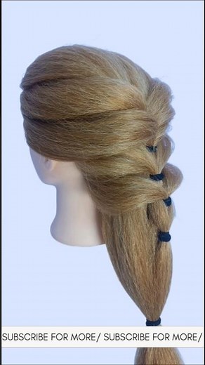 Pull Through Braid Tutorial | Simple Hairstyle for School & College Girls