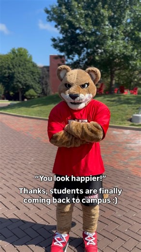 Let’s just say Eddie’s going to be a lot happier when y’all are back on campus 📚 #SIUE #SIUEdwardsville | Southern Illinois University Edwardsville