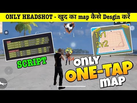 How To Make/Create Only Headshot Craftland Map Kaise Banaye | Only One Tap Craftland Map Script 2025