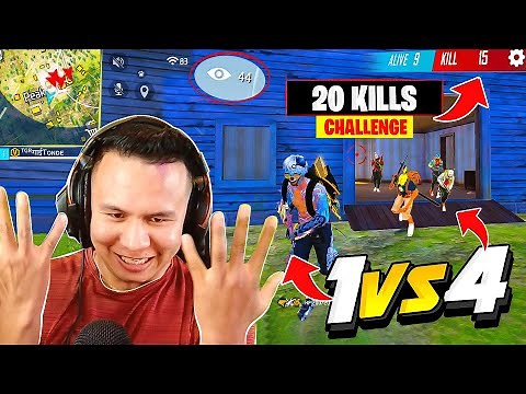 21 Kills in Solo Vs Squad Pro Lobby Br Ranked Match 😱 Tonde Gamer - Garena Free Fire Max
