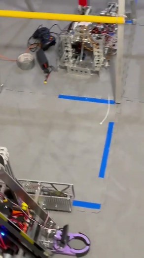 our first roadrunner + apriltag test! #robotics #ftc