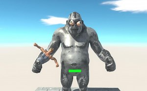 楼顶的金刚vs战斗机！（动物起义战斗模拟器 Animal Revolt Battle Simulator ）