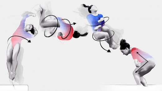 Simone Biles made her name in women’s gymnastics with these skills