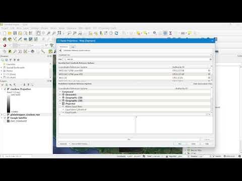 SETUP WGS 84 UTM 48S QGIS