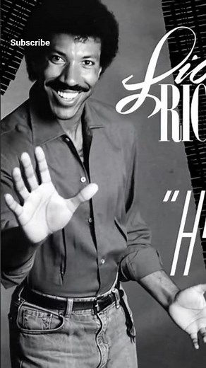 Hello 🌹 Lionel Richie | 1984 (Black & White Music Video) #throwback #retro #fyp