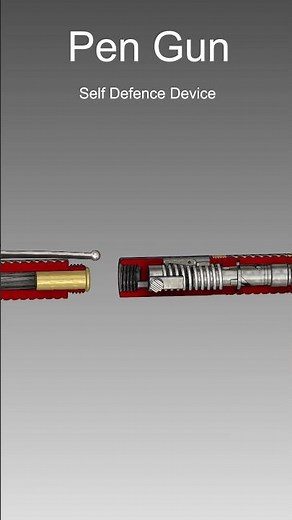 .22 LR Self Defense Device | Pen Gun | How It Works