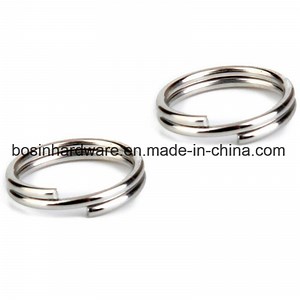 [Hot Item] Easy Open Double Looped Metal Key Rings