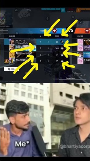 me gali nahi de sakta #freefirefunny #comedyvideos #shortvideos #vairal 😂