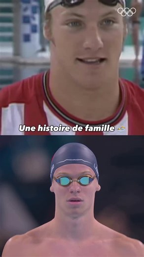 Jeux Olympiques on Instagram: "À #Atlanta1996, Xavier Marchand disputait ses premiers Jeux Olympiques sur le 200 m 4 nages. 28 ans plus tard, son fils @leon.marchand31 devenait champion olympique sur la même distance à #Paris2024 😍 #JeuxOlympiques #LetsMove"