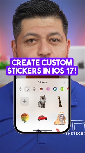 12K views · 218 reactions | Create Custom Stickers on iOS 17! Here’s How #apple #ios17 #photosapp #stickers #customstickers #createyourown #addsticker #photos #effects #stickerlibrary | Hector Daniel Chavez | Facebook