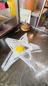 1.8M views · 8.5K reactions | Star Shaped Omelet in Malaysia | Street Food Recipes | Facebook
