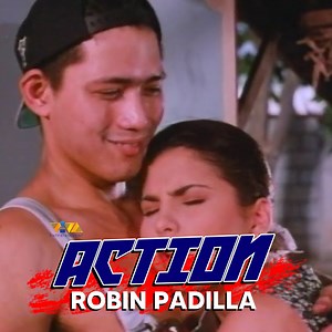 'Di talaga bagay sa kaniya na may lipstick sa labi 'no! Nakakasira sa bad boy image niya. Movie starring #RobinPadilla #AnaRoces #TontonGutierrez | Viva Entertainment