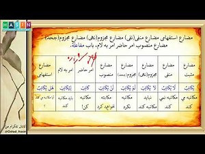 علم صرف: درس 60 | ثلاثی مزید باب مُفاعَلة | استاد سید شریف احمد حصین Arabic Grammar(Sarf)