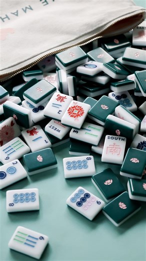 The Mahjong House on Instagram: "IT’S OFFICIAL. 🥂🎉 @themahjonghouse is now available online at @anthropologie! 🀄 Your favorite #MAHJONG tiles, mats, and accessories are just a click away on #Anthropologie’s website — we’re still pinching ourselves!! 🥹☺️"